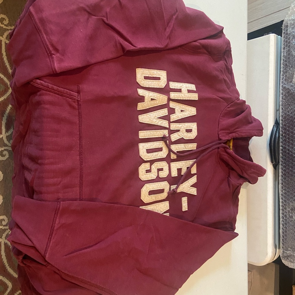 Harley-Davidson Maroon Sweatshirt
